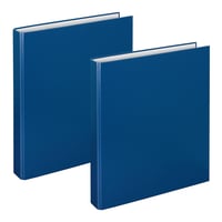 Zakladač s krúžkovou mechanikou VELOFLEX Basic, DIN A4, 2-krúžkový, modrý, balenie 2 ks 1