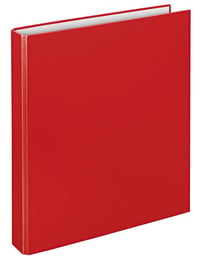 Krúžkový zakladač VELOFLEX Basic A4, 2-krúžková mechanika, červený, balenie 2 ks 2