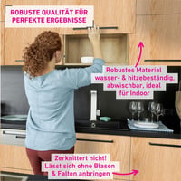 Samolepiaca dekoračná fólia Venilia Basicline s povrchovou úpravou imitujúcou materiál, na renováciu nábytku a kuchynských pracovných dosiek 3