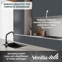 Samolepiaca fólia Venilia, matná antracitová, fólia na nábytok a tapety, PVC, bez ftalátov, 67,5 cm x 2 m, 160 µm 3