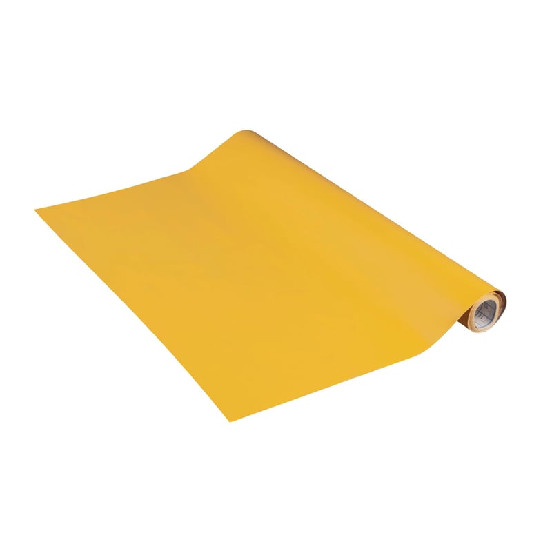 Venilia samoljepljiva folija mat curry žuta 45 cm x 2 m namještaj tapeta dekorativna PVC folija bez ftalata