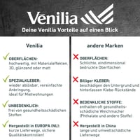 Samolepiaca fólia Venilia, matná biela, 67,5 cm x 3 m, hrúbka 160 µm, PVC, bez ftalátov, na nábytok a steny 4