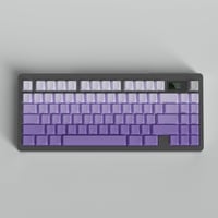 Venit Keys PBT Gradient 125 Billentyű Cherry Profil Mechanikus Billentyűzet Lila 4