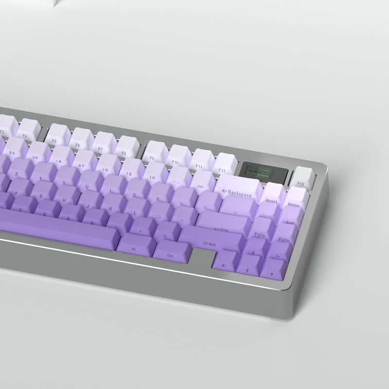 Venit Keys PBT Gradient 125 Billentyű Cherry Profil Mechanikus Billentyűzet Lila