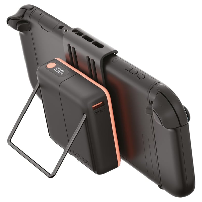 Baterie externă Venom 20000 mAh pentru Nintendo Switch 2 cu suport și afișaj LED