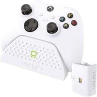 Venom töltőállomás újratölthető akkumulátorcsomaggal Xbox Series X/S és Xbox One kontrollerhez - fehér 1