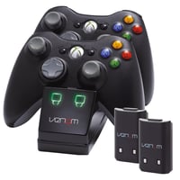Venom Twin töltő dokkoló állomás Xbox 360 kontrollerhez - 2 db akkumulátorral 1