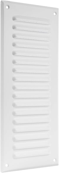 Vent Systems 125x295 mm fehér szellőzőrács rovarháló fürdőszoba konyha 7