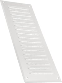 Vent Systems 125x295 mm fehér szellőzőrács rovarháló fürdőszoba konyha 8