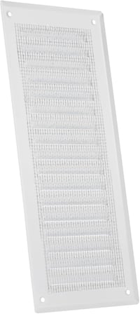 Vent Systems 125x295 mm fehér szellőzőrács rovarháló fürdőszoba konyha 6