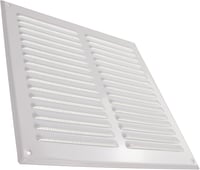 Vent Systems 29,5x29,5 cm fehér fém szellőzőrács rovarháló védelemmel 8
