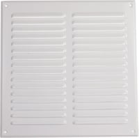 Vent Systems 29,5x29,5 cm fehér fém szellőzőrács rovarháló védelemmel 1