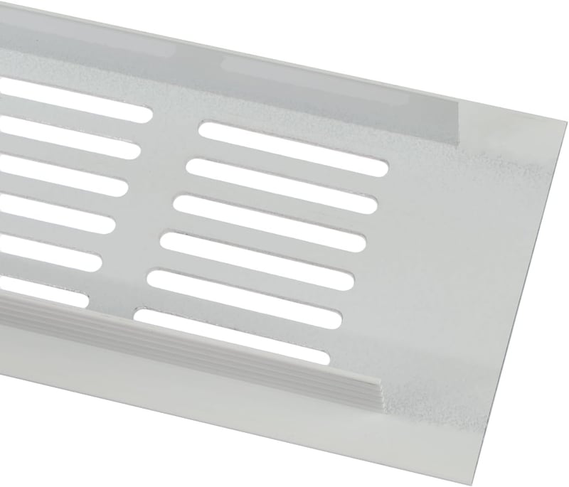 Vent Systems 60x400 mm fehér alumínium szellőzőrács HVAC rendszerhez