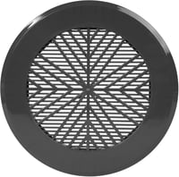 Vent Systems 99-124mm szürke kerek szellőzőrács fürdőszoba konyha irodához 2
