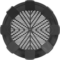 Vent Systems 99-124mm szürke kerek szellőzőrács fürdőszoba konyha irodához 9