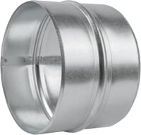 Vent Systems horganyzott acél kerek szellőzőcső toldó 150 mm ventilációs cső csatlakozó fém tömlőcsatlakozó 6