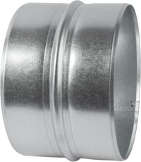 Vent Systems horganyzott acél kerek szellőzőcső toldó 150 mm ventilációs cső csatlakozó fém tömlőcsatlakozó 1