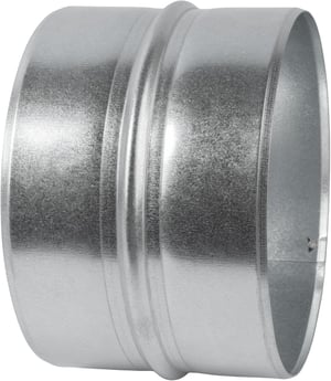 Vent Systems horganyzott acél kerek szellőzőcső toldó 150 mm ventilációs cső csatlakozó fém tömlőcsatlakozó