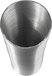 Vent Systems rugalmas alumínium szellőzőcső DN 120 mm, alumínium flexibilis cső, 1.5 m szellőztetéshez 8