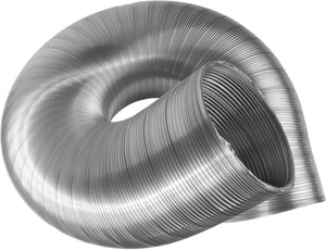 Fleksibilna aluminijska ventilacijska cijev Vent Systems - DN 120 mm - 1,5 m