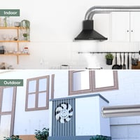 Vent Systems rugalmas alumínium szellőzőcső DN 120 mm, alumínium flexibilis cső, 1.5 m szellőztetéshez 3