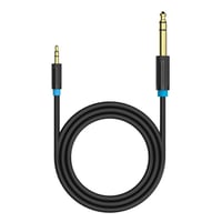 Vention 6.35mm - 3.5mm Sztereó Audiokábel 1m, TRS Jack Kábel Erősítőhöz és Eszközökhöz 1
