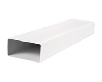 VENTS ploché PVC potrubie 110x55 mm - 1 m 1