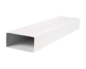 Tubulatură plată din PVC VENTS 110x55 mm - 1 m