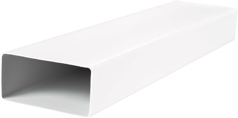 VENTS PVC lapos légcsatorna 90x220 mm - 1 m