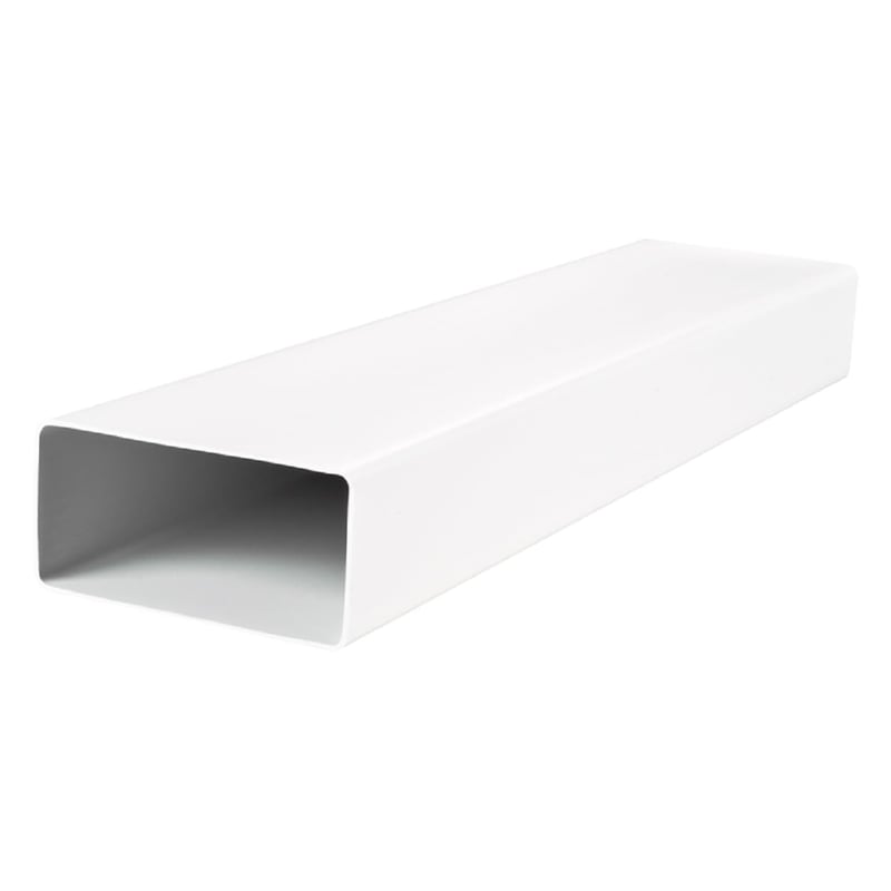 VENTS ploché PVC potrubie 90x220 mm - 1 m