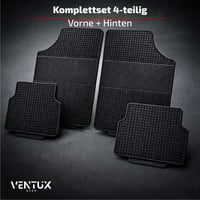 Sada gumových autorohoží VENTUX GEAR, 4 ks, univerzálne, čierne, protišmykové, umývateľné 7