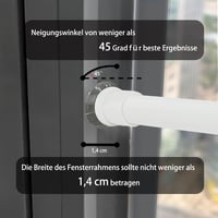 Venwemong feszítőrúd ablakhoz 30-45 cm, szívócsapos és csavaros rögzítés, 2 darab 5