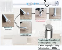 Venwemong feszítőrúd ablakhoz 30-45 cm, szívócsapos és csavaros rögzítés, 2 darab 4