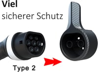 VeoryFly Type 2 EV töltőkábel fali tartó Wallbox töltőállomáshoz 4