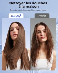 VeoryFly zuhanyszűrő kemény vízhez, klór és szennyeződés eltávolító 2