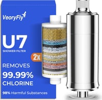 VeoryFly zuhanyszűrő kemény vízhez, klór és szennyeződés eltávolító 1