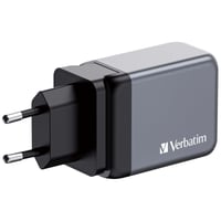 Nabíjačka Verbatim GaN 65W, 3-portový adaptér USB-C, rýchlonabíjačka s 2x USB-C a 1x USB-A, pre Apple MacBook, notebooky, iPad, iPhone a zariadenia Samsung 2