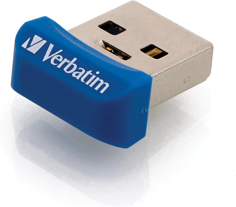Verbatim Nano USB 2.0 32GB Pendrive - Kompakt Memóriapendrive - 32 GB, USB 3.2