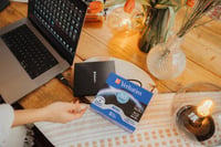 Writer extern CD/DVD Verbatim Slimline cu conexiune USB-C USB 3.2 Gen1, cablu USB-C/USB-A, design subțire și compact 4