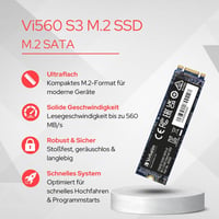 Verbatim Vi560 S3 512GB SATA III M.2 SSD - 550MB/s olvasási sebesség 2