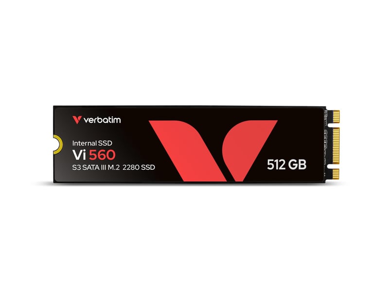 Interný SSD disk Verbatim Vi560 S3 – 512 GB, M.2 2280, SATA III, modrý