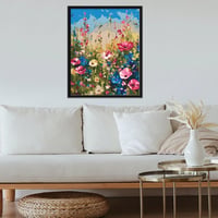 VerLuky Festés számok szerint felnőtteknek, 40x50 cm virág motívummal 7