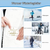 Set 4 Încălzitoare de Mâini Reutilizabile VerLuky - Încălzitor de Buzunar cu Model de Fulg de Nea, Pernuță de Încălzire Activată prin Clic pentru Călătorii, Tematică de Crăciun 6