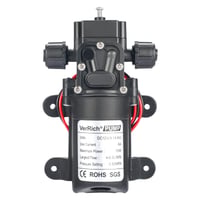 Membránové čerpadlo VerRich 12V 70W, samonasávacie vodné čerpadlo 6 l/min 1