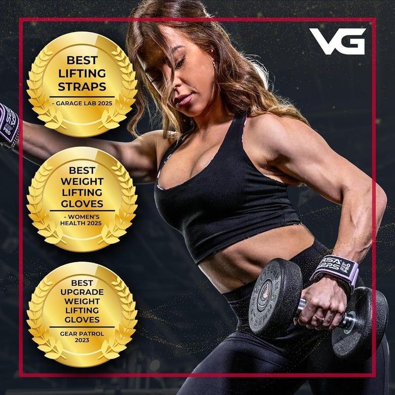 Versa Gripps PRO Edzőkesztyű - Professzionális Fogást Segítő Edzéskiegészítő Terembe, V-alakú, Terepmintás, XS Méret