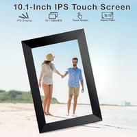 VESWWE 10,1" WiFi Digitális Képkeret - 32GB, Érintőképernyős, 1280x800 IPS, Automatikus Forgatás, Fotó és Videó Megosztás Okostelefonról 4