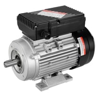 Jednofázový elektromotor VEVOR 0,55 kW, 1400 ot./min, AC 220-240 V, 4,5 A, rám 80 B34, 19 mm hriadeľ s drážkou pre pero, motor pre vzduchový kompresor, obojsmerná rotácia, pre poľnohospodárske stroje 1