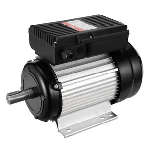 VEVOR 2,2 kW jednofazni elektromotor 2800 RPM, 220-240V, 13,8A, 90L B3 okvir, 24 mm osovina s klinom, motor za zračni kompresor, CW/CCW, poljoprivredni