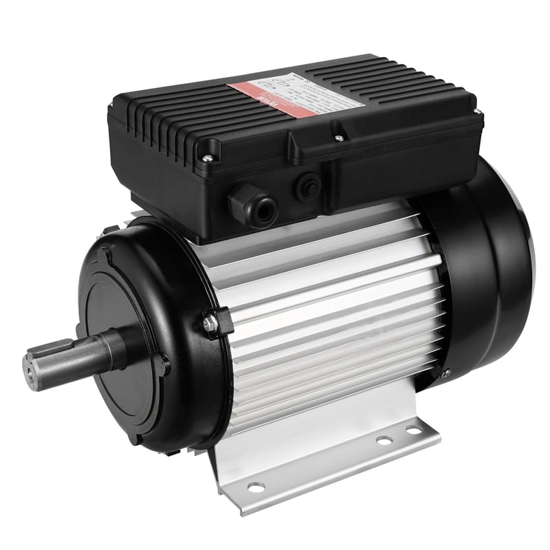 Jednofázový elektromotor VEVOR 2,2 kW, 2800 ot./min, 220 – 240 V, 13,8 A, rám 90L B3, 24 mm hriadel s perodrážkou, motor pre vzduchový kompresor, CW/CCW, pre poľnohospodárske stroje