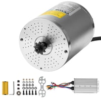 Set Motor DC fără perii VEVOR 3000W – 72V 4900 RPM 5,5 Nm, cu Controler de viteză îmbunătățit, Silențios, pentru Go-Kart, Biciclete electrice, Motociclete și Trotinete 1